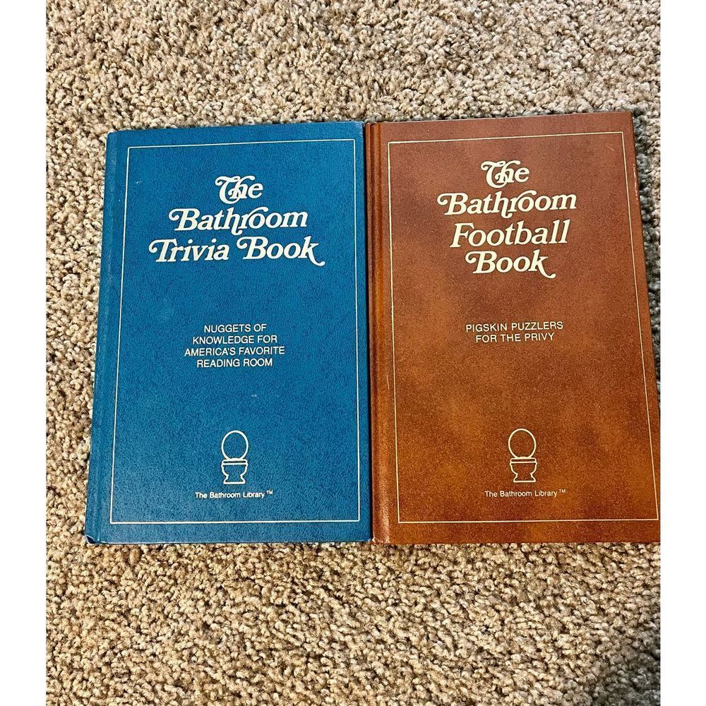 Bathroom library books